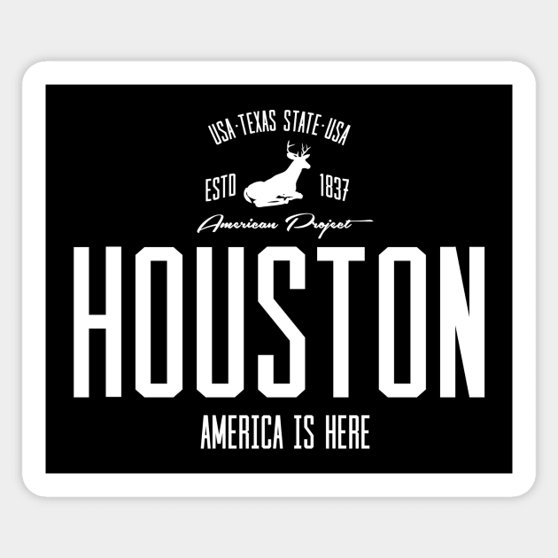 USA, America, Houston, Texas Sticker by NEFT PROJECT